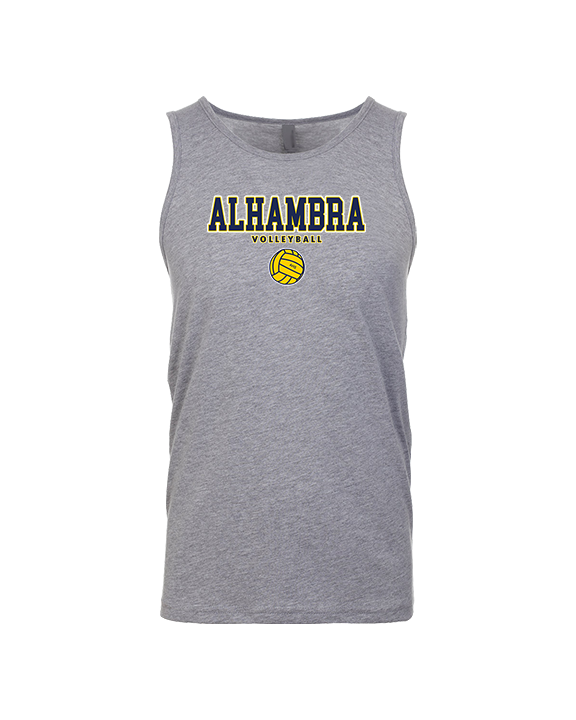 Alhambra HS Volleyball Block - Tank Top