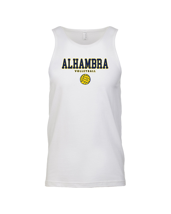 Alhambra HS Volleyball Block - Tank Top