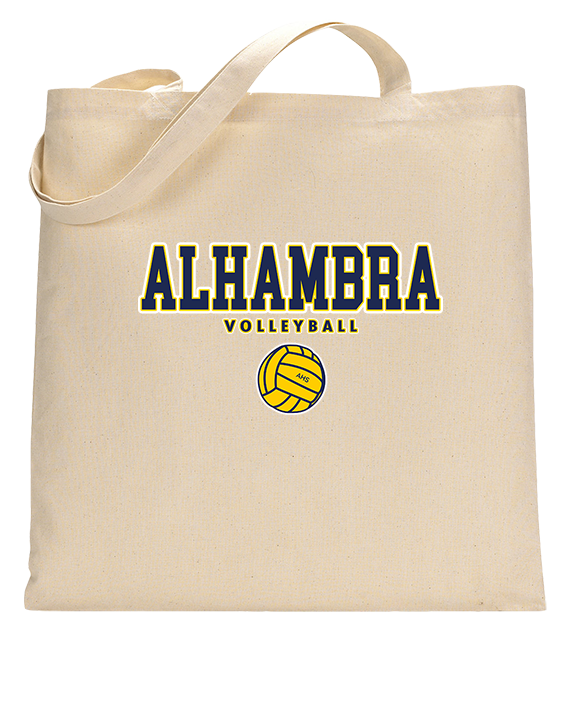 Alhambra HS Volleyball Block - Tote