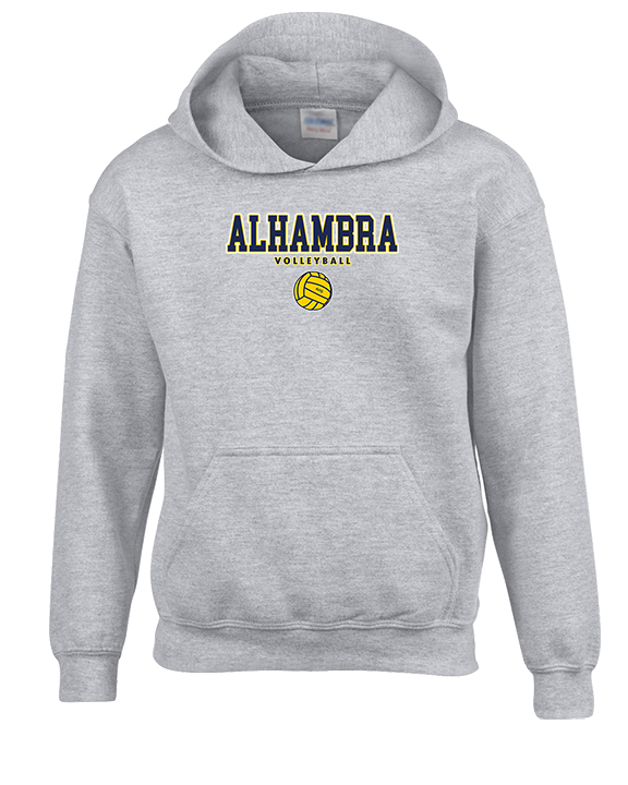 Alhambra HS Volleyball Block - Youth Hoodie