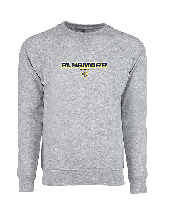 Alhambra HS Volleyball Design - Crewneck Sweatshirt