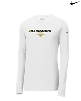 Alhambra HS Volleyball Design - Mens Nike Longsleeve