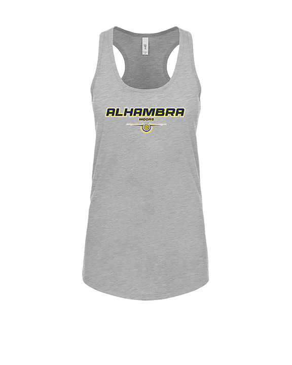 Alhambra HS Volleyball Design - Womens Tank Top