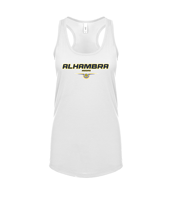 Alhambra HS Volleyball Design - Womens Tank Top
