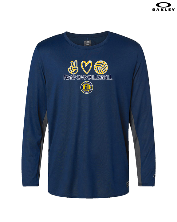 Alhambra HS Volleyball Peace Love Volleyball - Mens Oakley Longsleeve