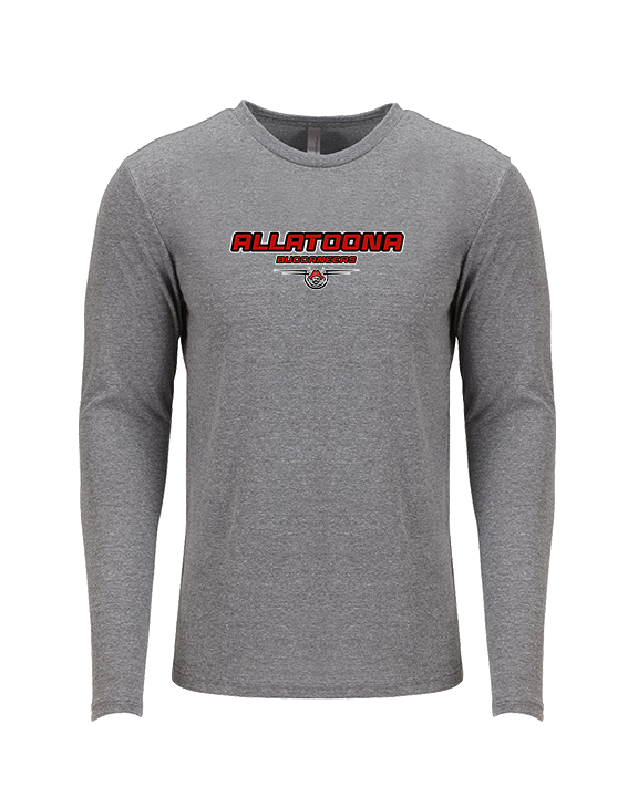 Allatoona HS Baseball Design - Tri - Blend Long Sleeve