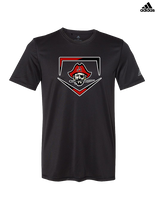 Allatoona HS Baseball Plate - Mens Adidas Performance Shirt