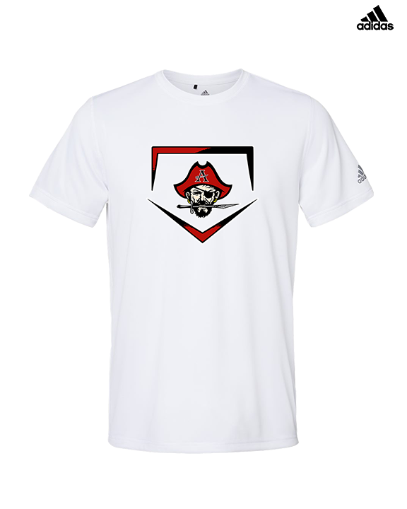 Allatoona HS Baseball Plate - Mens Adidas Performance Shirt