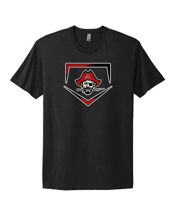 Allatoona HS Baseball Plate - Mens Select Cotton T-Shirt