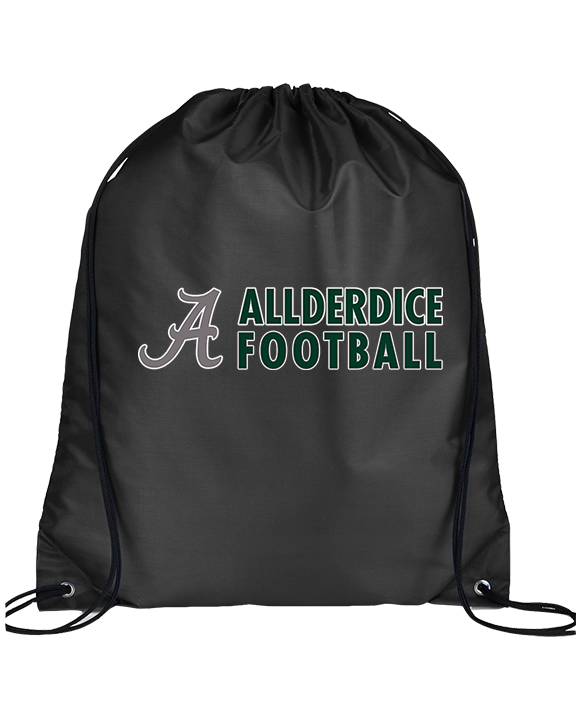 Allderdice HS Football Basic - Drawstring Bag