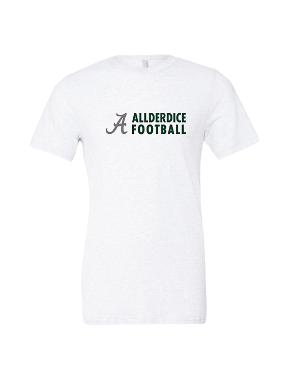 Allderdice HS Football Basic - Tri-Blend Shirt