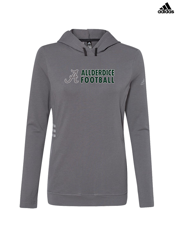 Allderdice HS Football Basic - Womens Adidas Hoodie