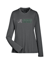 Allderdice HS Football Basic - Womens Performance Longsleeve