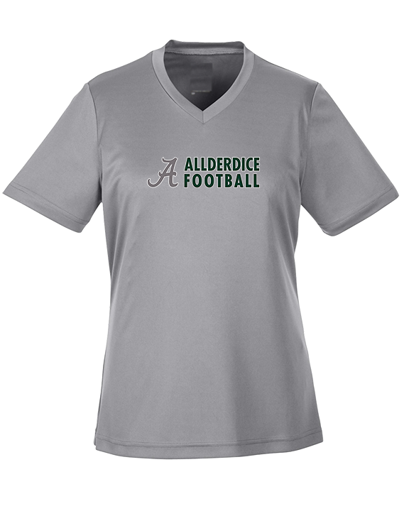 Allderdice HS Football Basic - Womens Performance Shirt