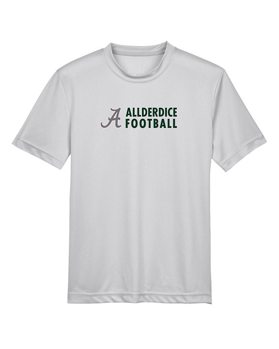 Allderdice HS Football Basic - Youth Performance Shirt