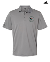 Allderdice HS Football Curve - Mens Adidas Polo