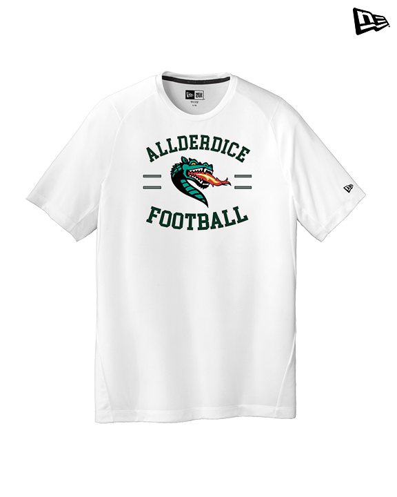 Allderdice HS Football Curve - New Era Performance Shirt