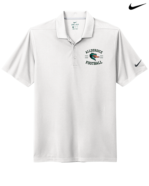 Allderdice HS Football Curve - Nike Polo