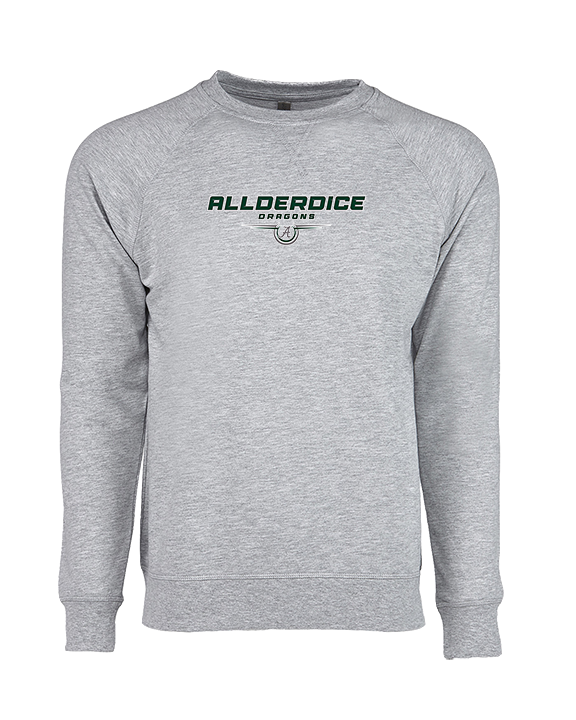 Allderdice HS Football Design - Crewneck Sweatshirt