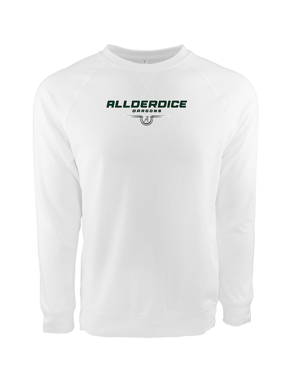 Allderdice HS Football Design - Crewneck Sweatshirt