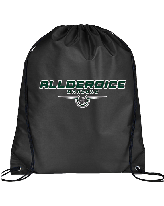 Allderdice HS Football Design - Drawstring Bag