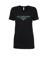 Allderdice HS Football Design - Womens Vneck