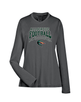 Allderdice HS Football School Football - Womens Performance Longsleeve