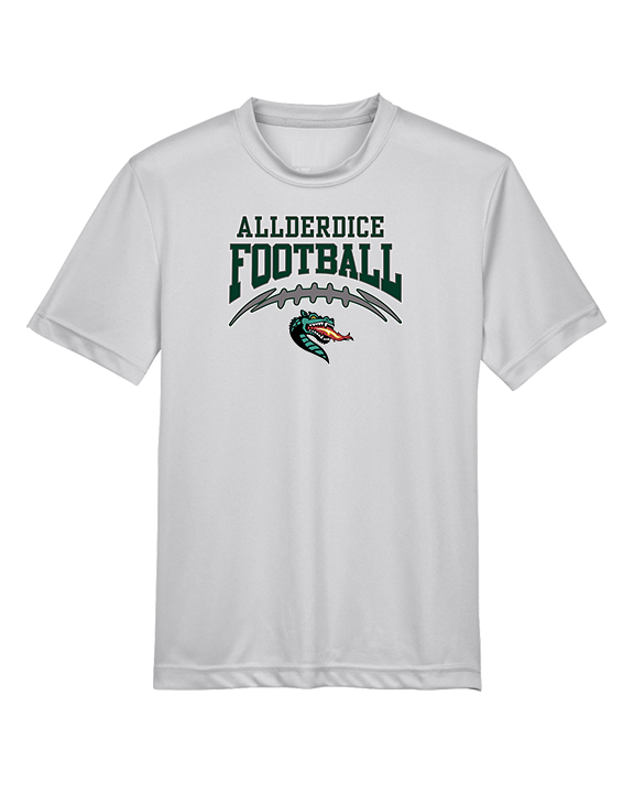Allderdice HS Football School Football - Youth Performance Shirt