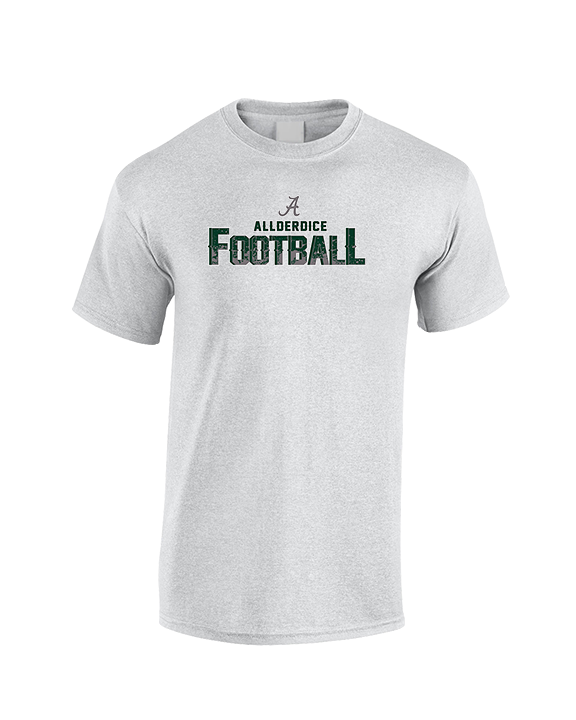 Allderdice HS Football Splatter - Cotton T-Shirt