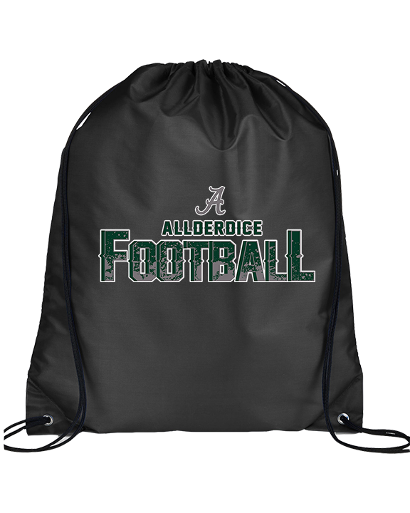 Allderdice HS Football Splatter - Drawstring Bag