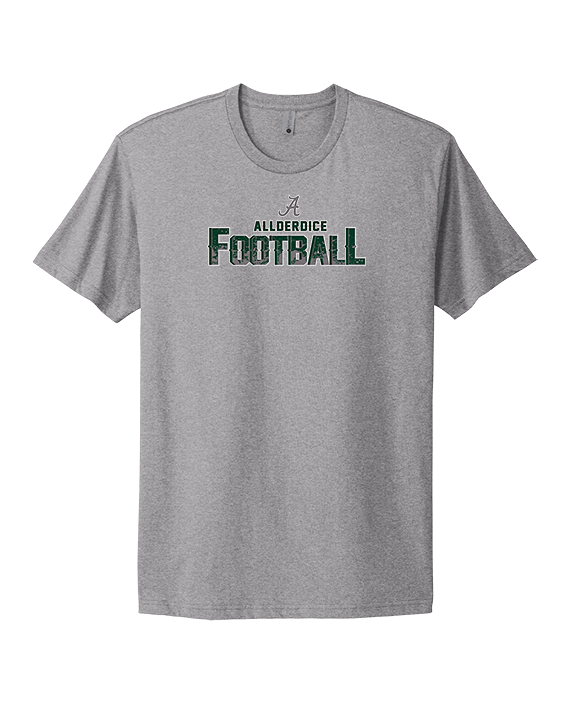 Allderdice HS Football Splatter - Mens Select Cotton T-Shirt