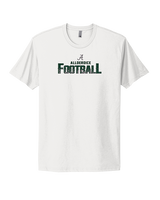 Allderdice HS Football Splatter - Mens Select Cotton T-Shirt