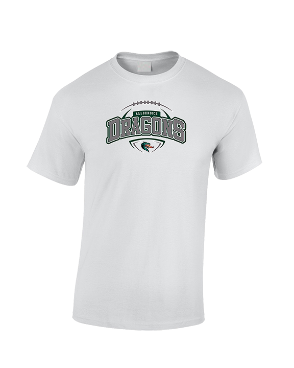 Allderdice HS Football Toss - Cotton T-Shirt