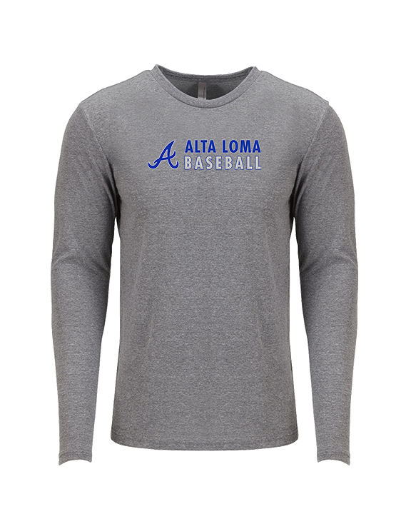 Alta Loma HS Baseball Basic - Tri-Blend Long Sleeve