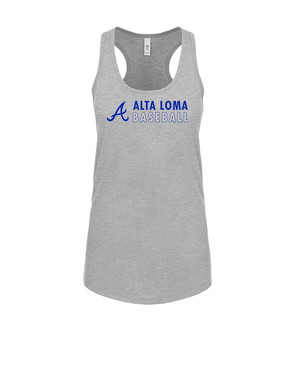 Alta Loma HS Baseball Basic - Womens Tank Top