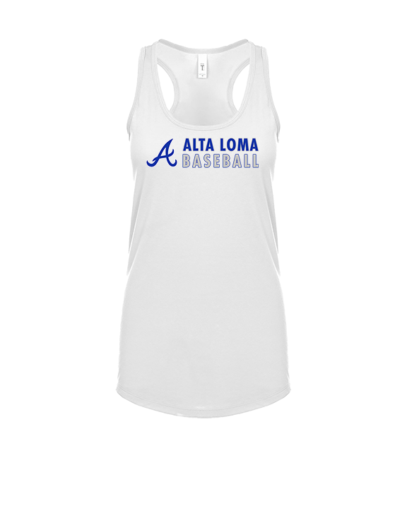 Alta Loma HS Baseball Basic - Womens Tank Top
