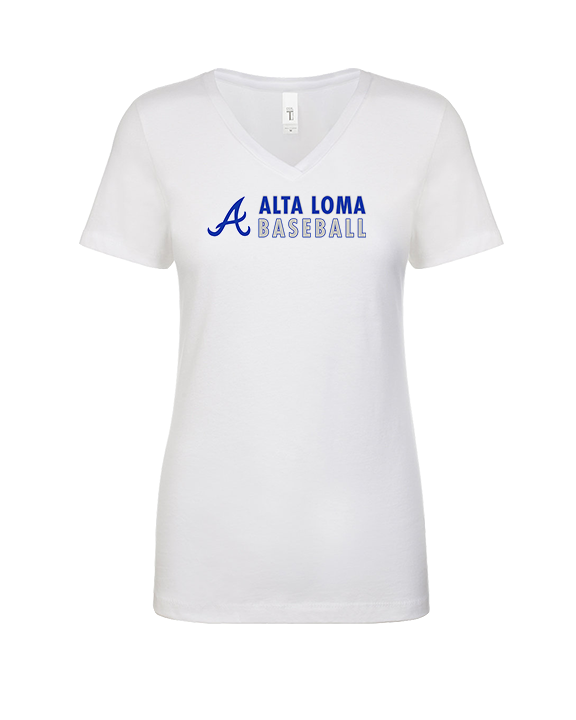 Alta Loma HS Baseball Basic - Womens V-Neck
