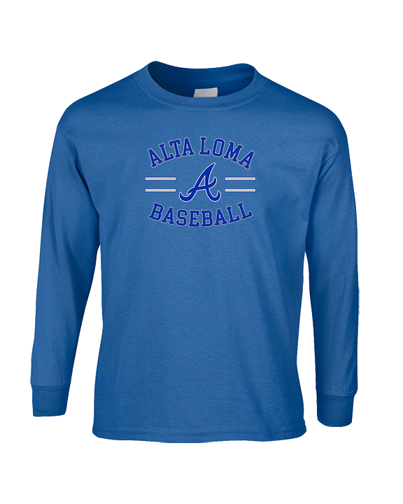 Alta Loma HS Baseball Curve - Cotton Longsleeve