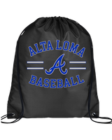 Alta Loma HS Baseball Curve - Drawstring Bag