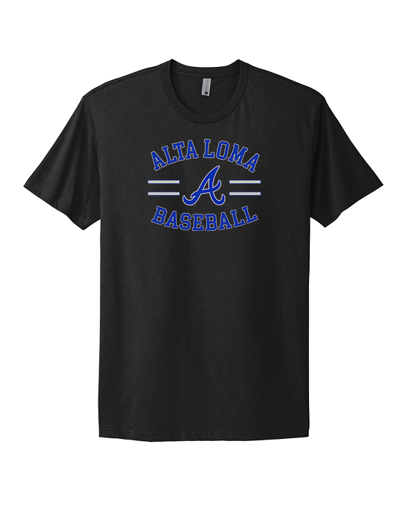 Alta Loma HS Baseball Curve - Mens Select Cotton T-Shirt