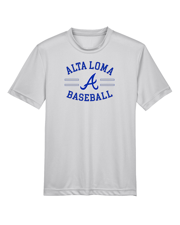 Alta Loma HS Baseball Curve - Youth Performance Shirt