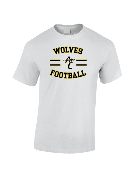 American Canyon HS Football Curve - Cotton T-Shirt