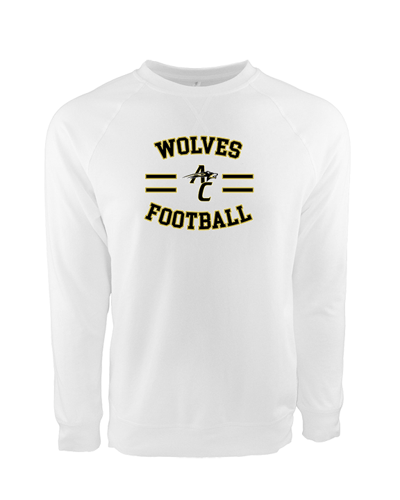 American Canyon HS Football Curve - Crewneck Sweatshirt