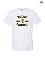 American Canyon HS Football Curve - Mens Adidas Performance Shirt