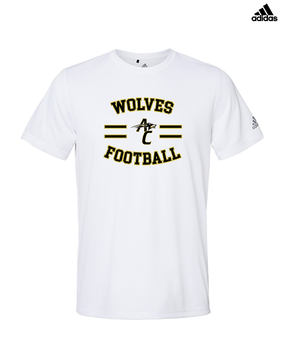 American Canyon HS Football Curve - Mens Adidas Performance Shirt