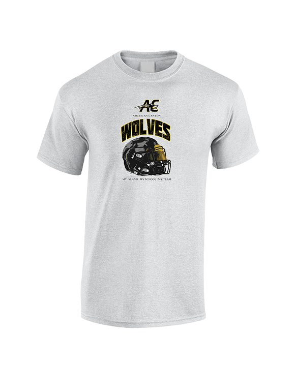 American Canyon HS Football Helmet - Cotton T-Shirt