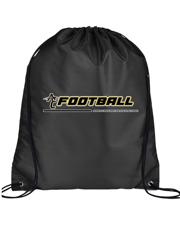 American Canyon HS Football Line - Drawstring Bag