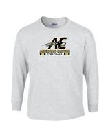 American Canyon HS Football Stacked - Cotton Longsleeve