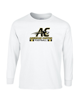 American Canyon HS Football Stacked - Cotton Longsleeve