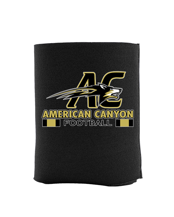 American Canyon HS Football Stacked - Koozie